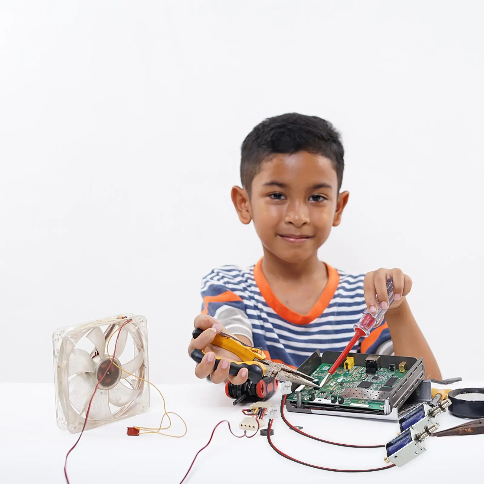 3 uds imán push-pull electroimán tipo lineal solenoide 12V magnético niño