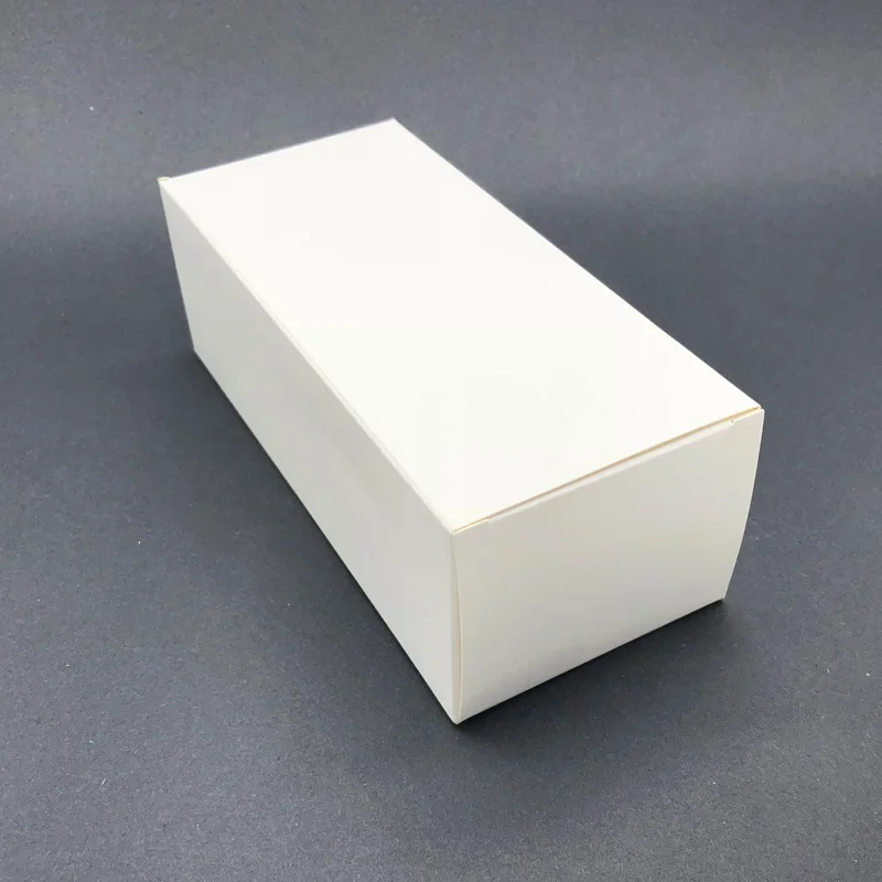 50pcs 17x7.5x6cm Blank Gift Boxes Black/White for Sunglasses 3D Glasses Packaging Paper Box