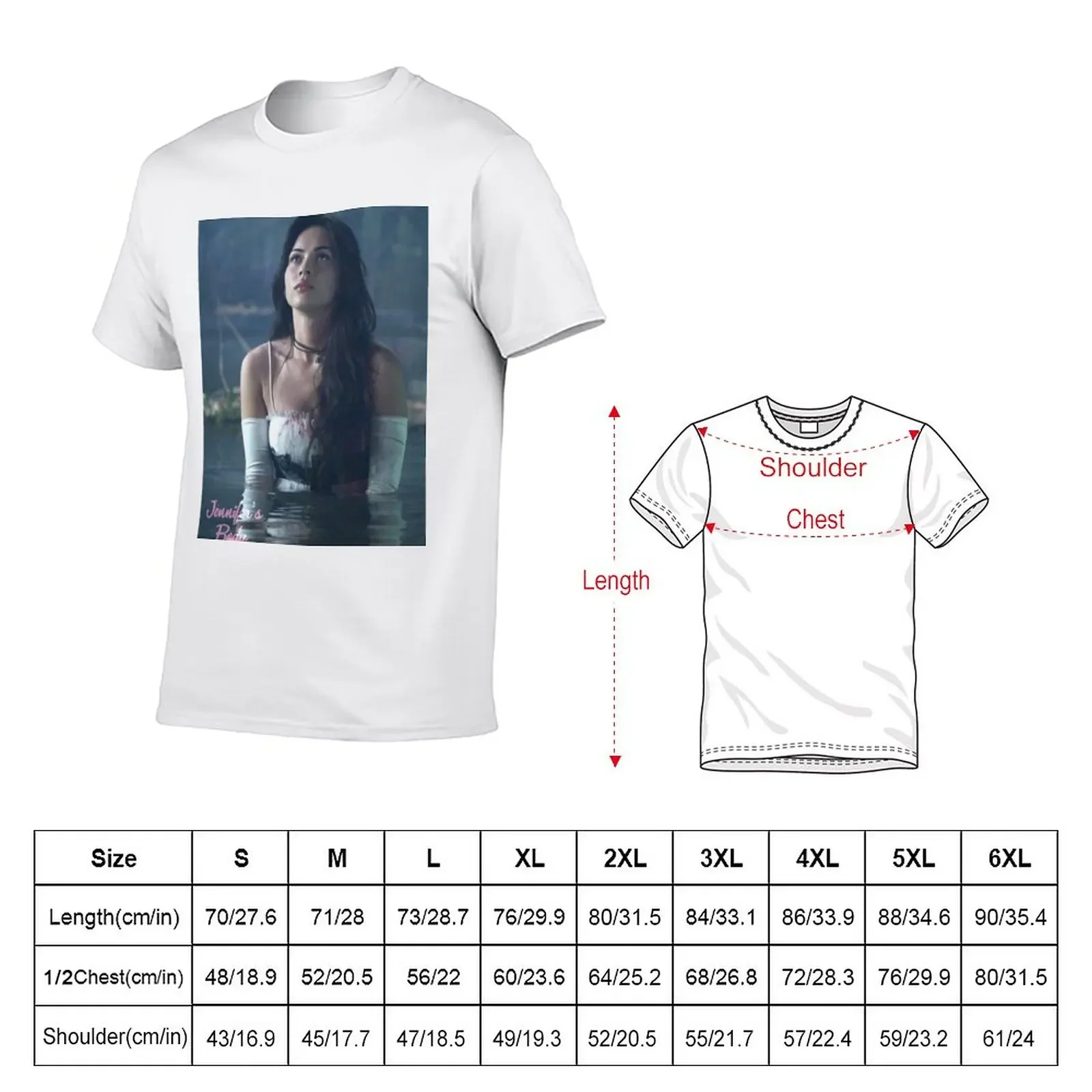 Megan Fox Jennifer’s Body T-Shirt sweat vintage customizeds boys animal print mens plain t shirts