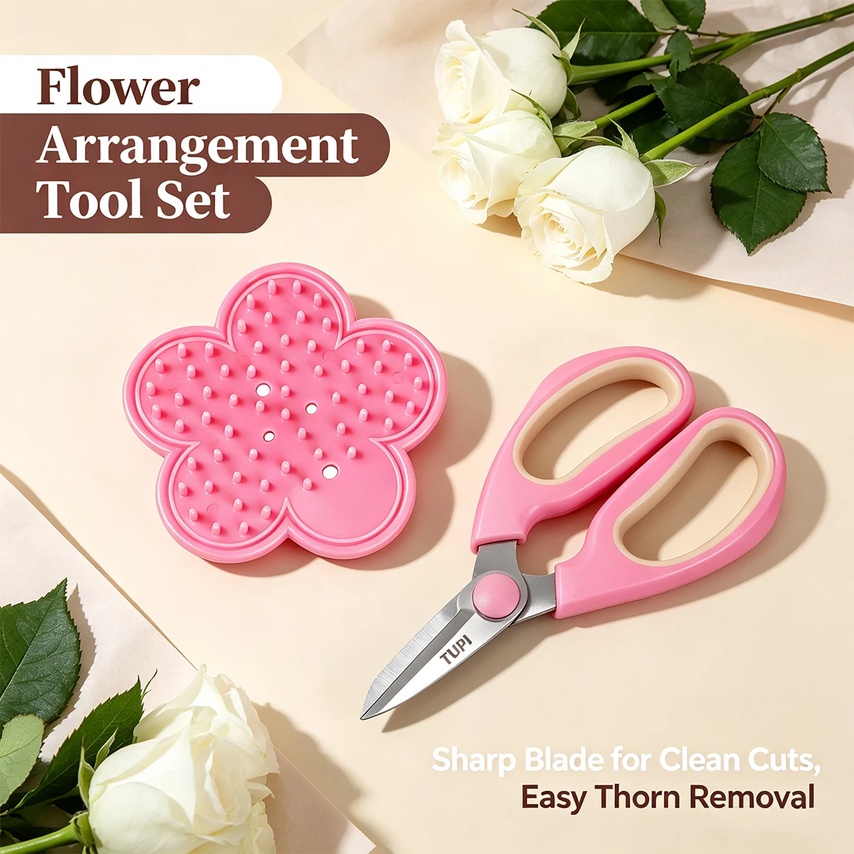 Professional Bonsai Scissors Garden Scissors Floral Shears Professional Flower Scissor Comfortable Grip Handle Pruning Shear