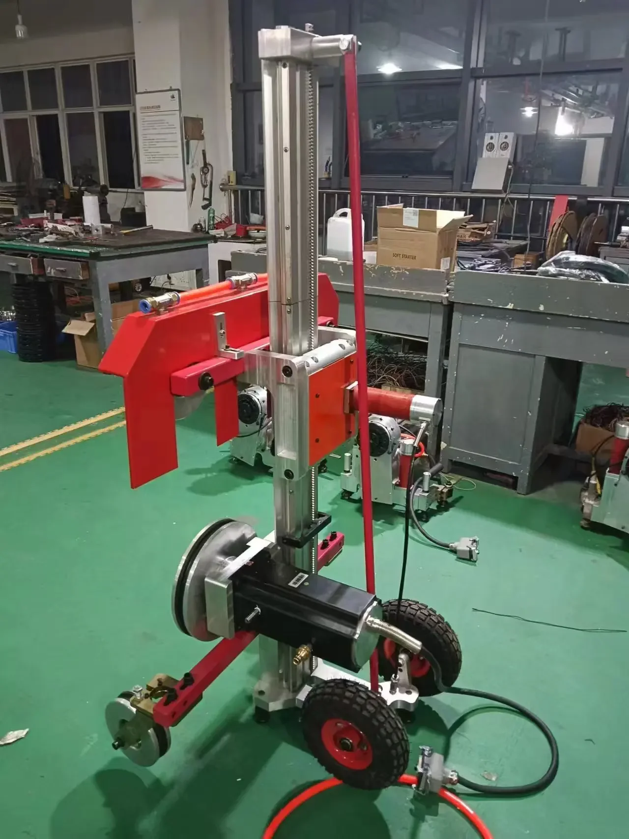 high frequency wall saw wire saw machine double use Industrial use fast cutting
