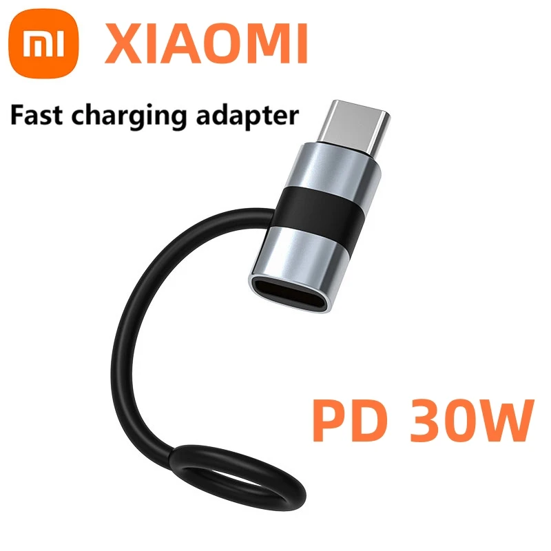 XIAOMI PD30W Usb Type C To iOS Adapter Quick charging Converter For iPhone 15 14 13 12 Macbook USB 3.0 Type C Fast Connector