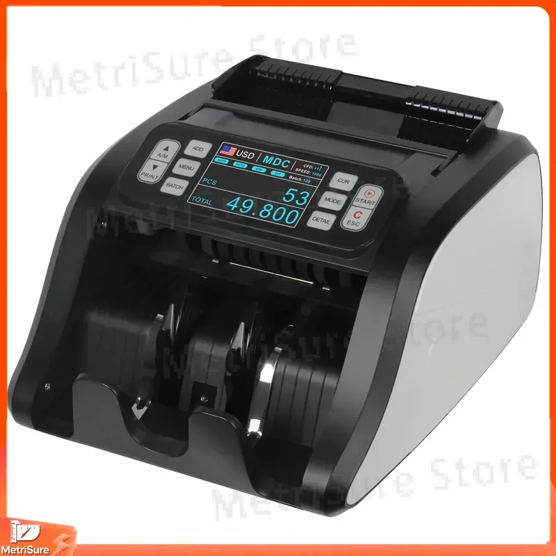 High Speed Multi Currency Cash Counter ALN60D for USD EUR GBP JPY CAD AUD CHF CNY Mixed Value Banknote Counting