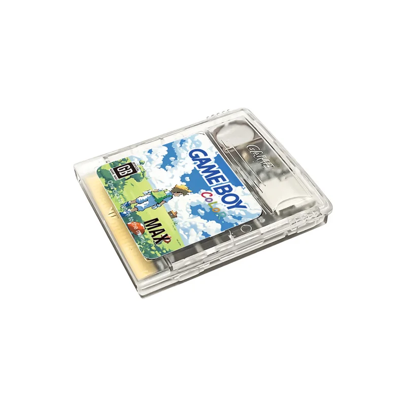 ل Gameboy Color 2000 في 1 بطاقة الألعاب GB Max OSV4 إصدار النظام مع بطاقة 4G TF لوحدة تحكم الألعاب GB GBC GBA SP GBP GBM