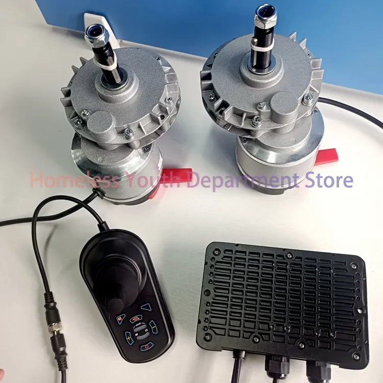 For Motorized Wheelchair Motor with Brake 100rpm 120rpm 12v 24v 200w Electric Wheelchair Brushless Motor
