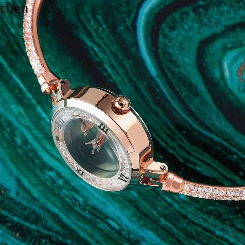 

9 женских часов-браслетов, изысканные элегантные водонепроницаемые кварцевые часы-браслеты