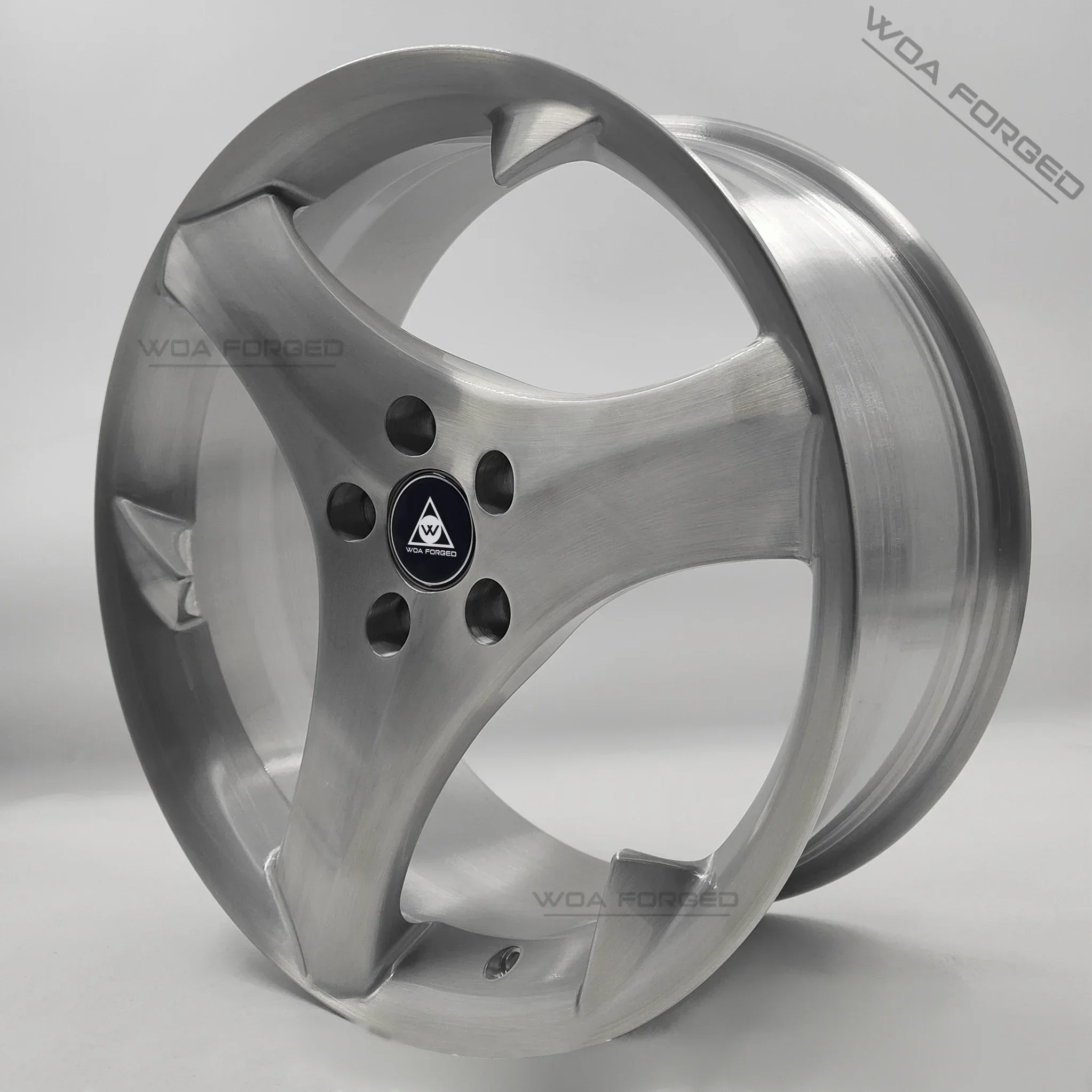 Llantas de coche de aleación forjadas deportivas personalizadas 6061-T6, estilo triangular de 3 radios para Jeep Bronco Mercedes Land Rover Porsche 911