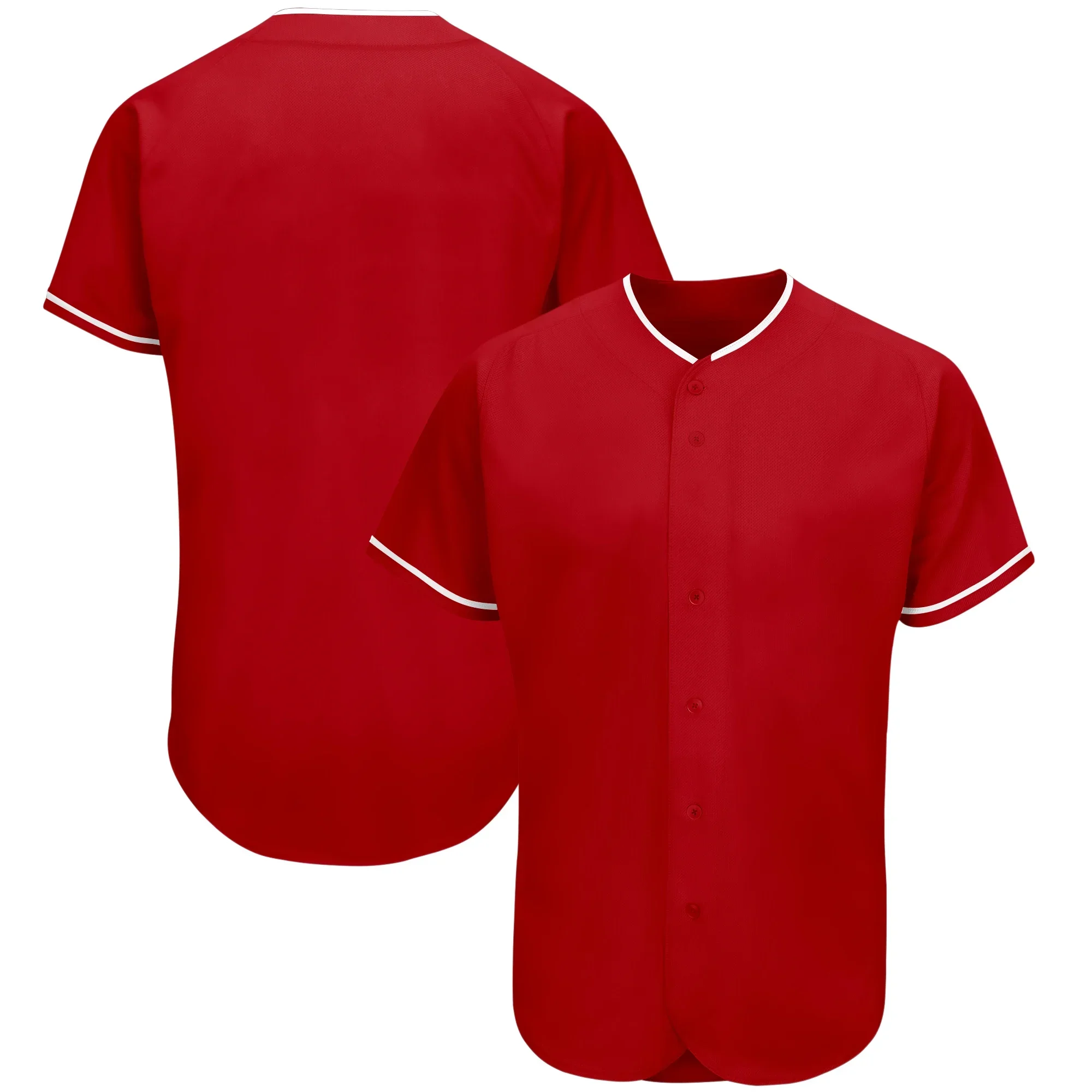 Týmový nepopsaný baseballová dres customized，personalize men/women/kids dresy knoflík down，online vyšívané sport košile hrací