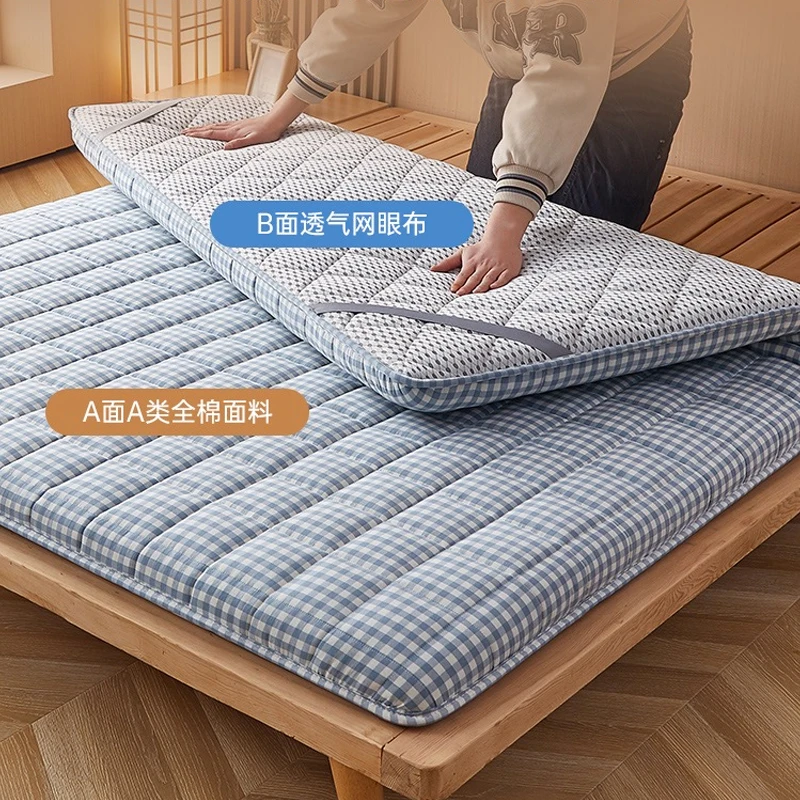 Thicken soft Cotton mattress cushion household comfortable bed cover mat student dormitory mattresses tatami floor sleeping mat