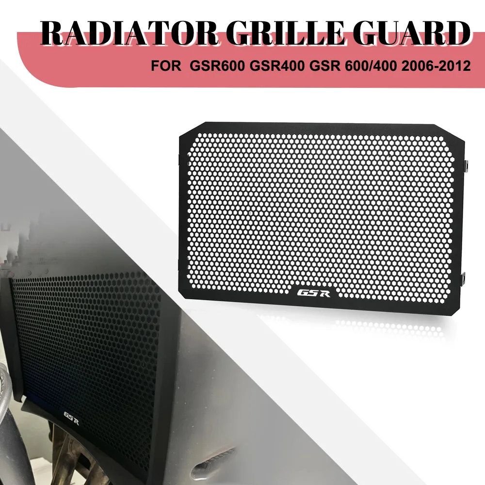 

Motorcycle Radiator Grille Guard Cover Protector Fit For Suzuki GSR600 GSR400 GSR 600/400 2006 2007 2008 2009 2010 2011 2012