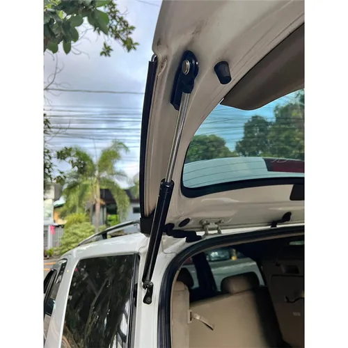 Imagen 2 del producto Para Toyota Fortuner 2004 - 2015 1a generación puerta trasera Stay Shock soporte de elevación de puntal de Gas LH RH par barra de soporte de puerta trasera