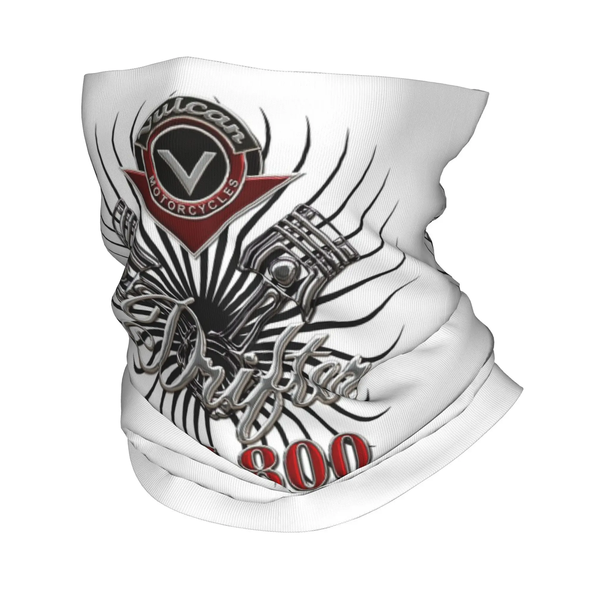 فولكان التائه VN 800 بيستونز دراجة نارية باندانا الرقبة الجراب مطبوعة التفاف قناع وشاح دافئ أغطية الرأس الدراجات للرجال النساء الكبار