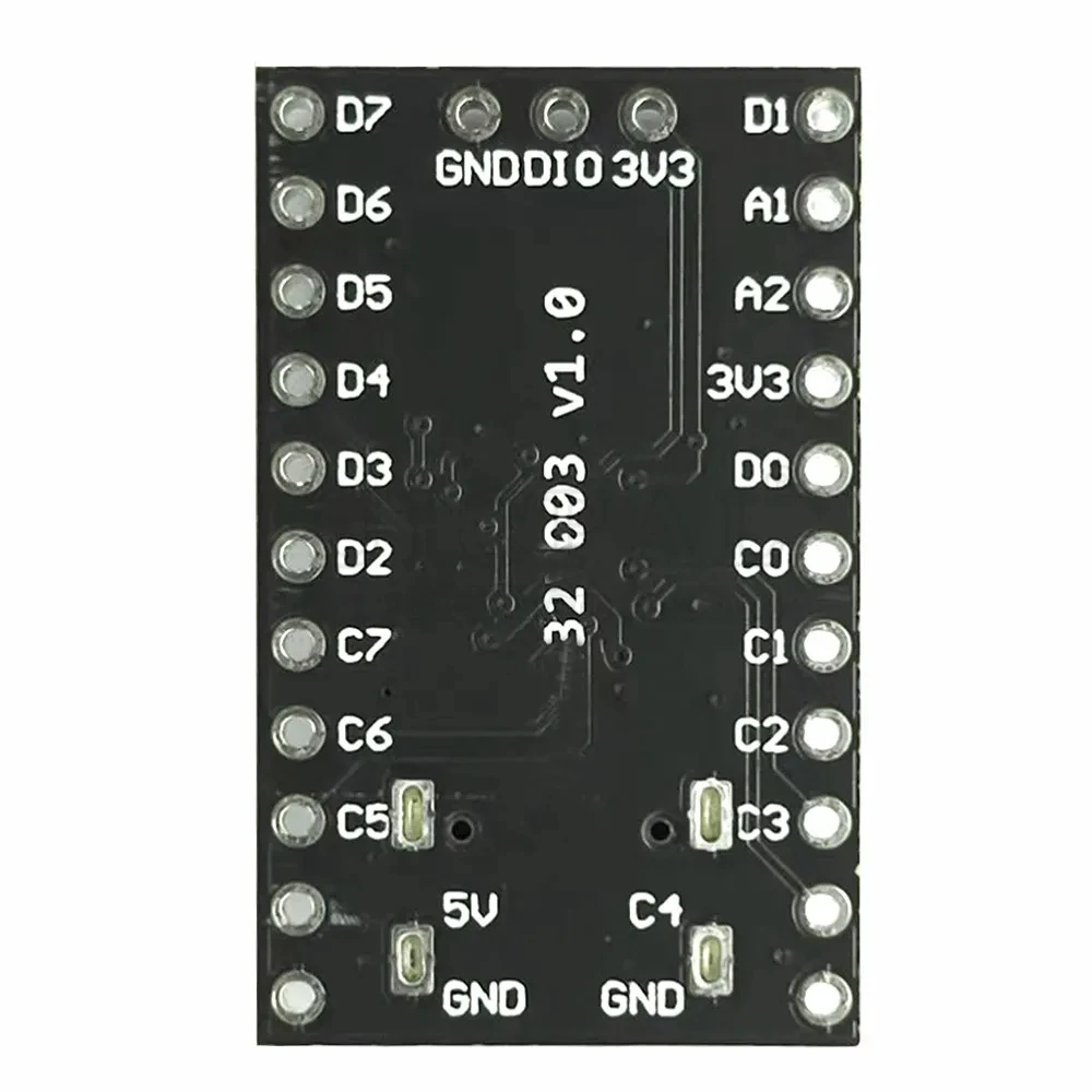 CH32V003 Development Minimum System Board for Nano RISC-V CH32V003F4U6 Chip 22Pin TYPE-C USB