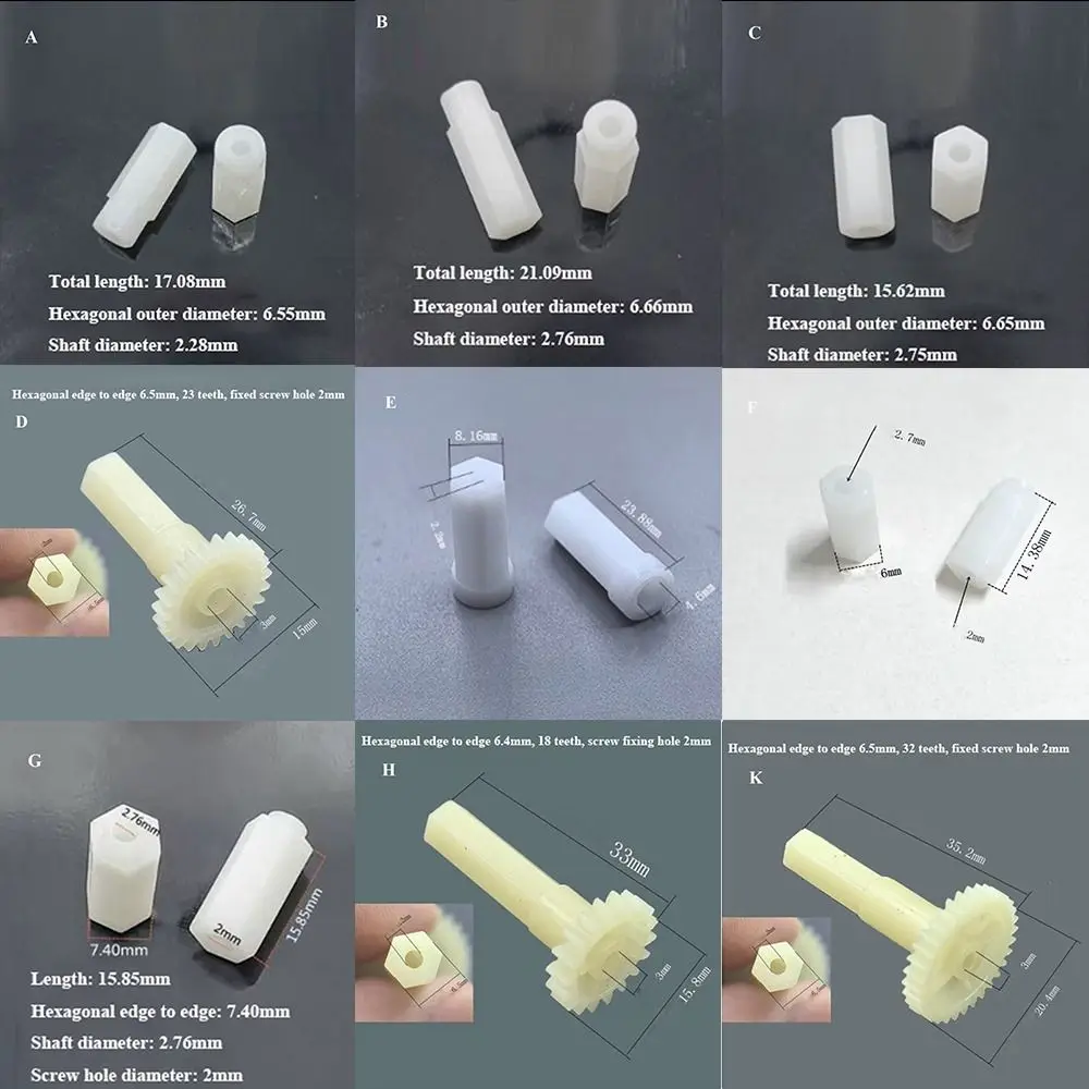 10 stijlen afstandsbediening autohoes witte auto speelgoedonderdelen stunt terreinwagen model doe-het-zelf speelgoedaccessoires