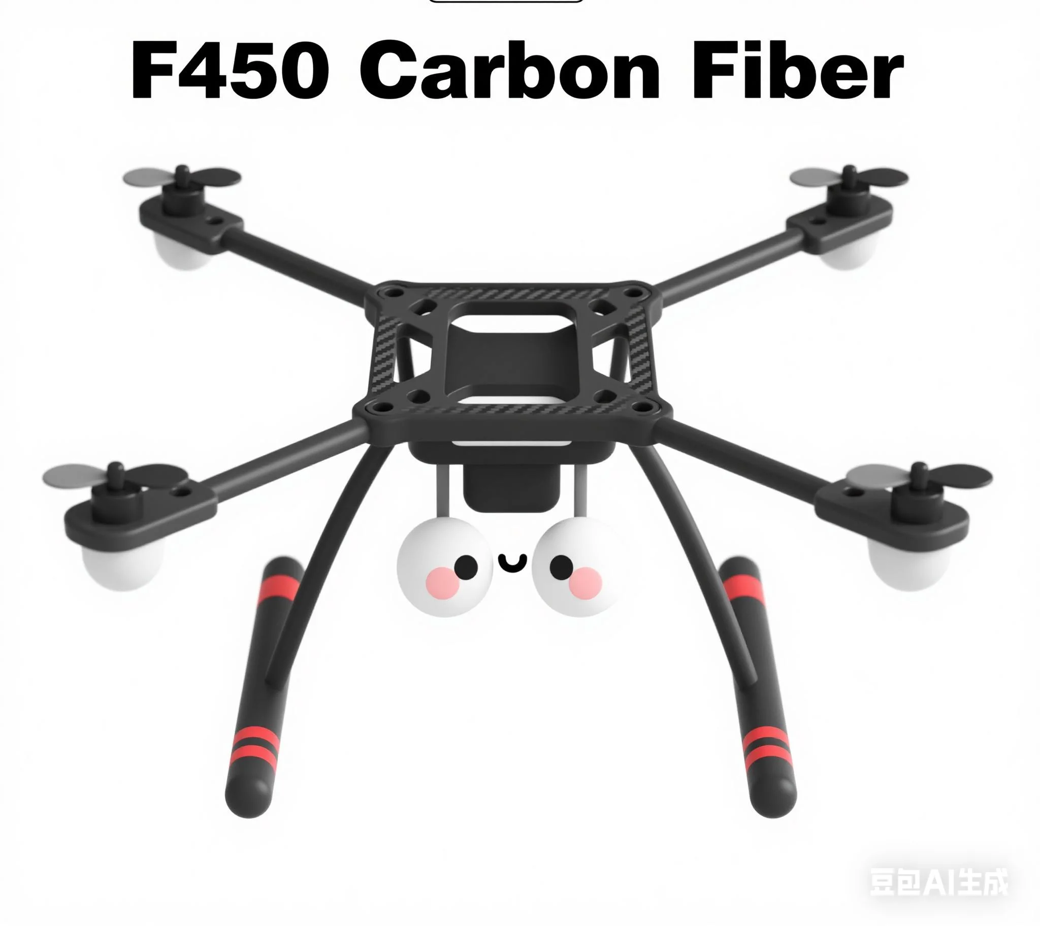 

Angeltoy Carbon Fiber 450 Frame Drone Kit Ardupilot Quadcopter Blheli 30A 2212 Motor Esc Pixhawk 2.4.8 Flight Control Ardupilot