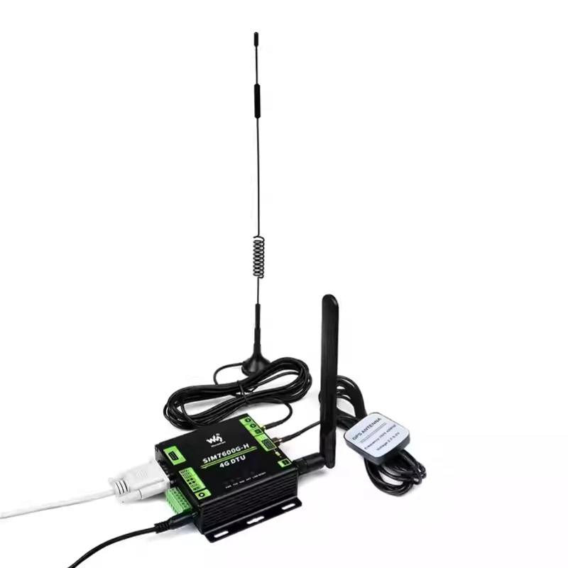 

SIM7600G-H 4G DTU Module - Industrial-Grade GNSS & LTE Global Compatible, Multi-UART Interface for IoT Data Transmission