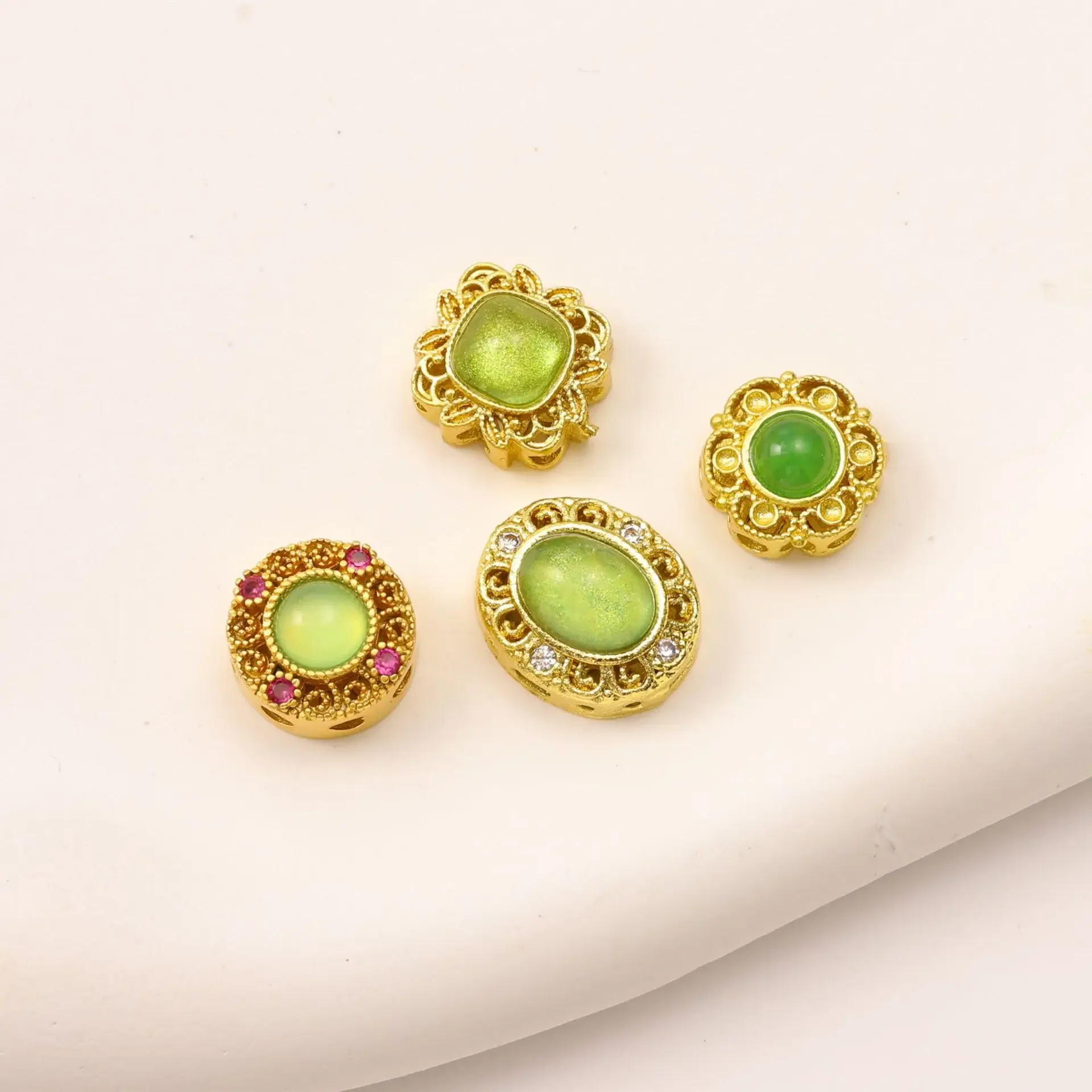 7 Pieces Jewelry Making Supplies, Jewelry Making Charm Handmade Beads Wholesale DIY Bracelet Necklace Making Accessories Craft