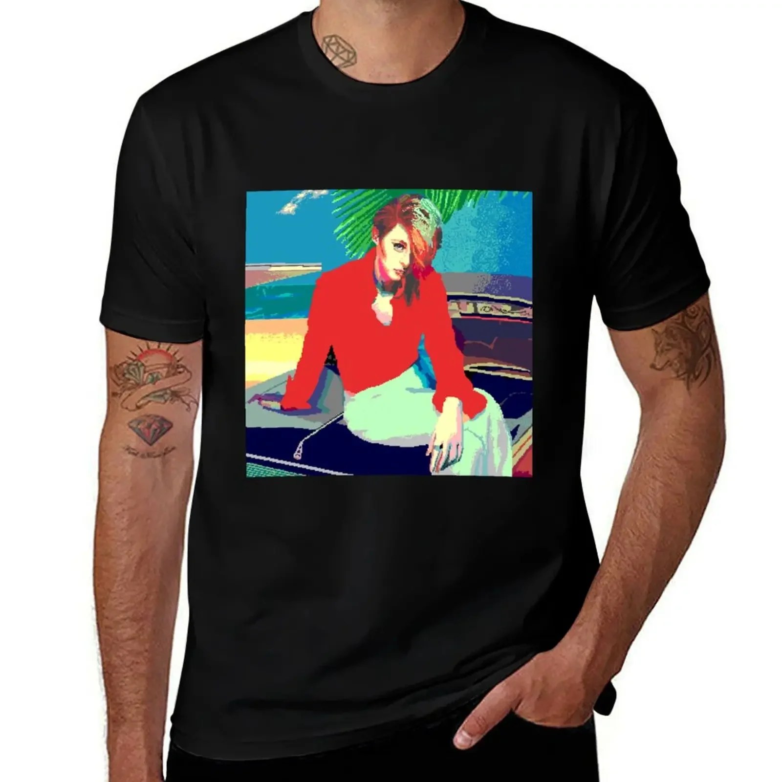 

Pixel Roux T-Shirt plus size tops Funny t-shirts shirts graphic tee men