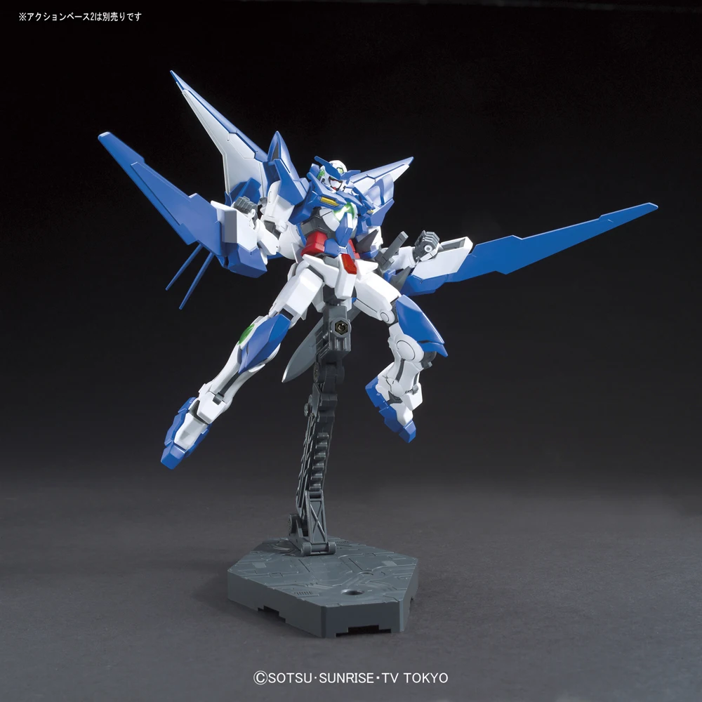 

BANDAI в наличии, оригинальные GUNDAM HG 1/144 AMAZING EXIA, подвижные фигурки героев аниме, детские игрушки