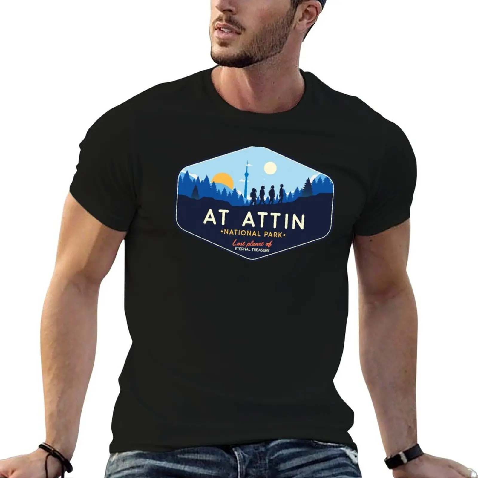 

At Attin National Park: Lost Plane tof Eternal Treasure T-Shirt cotton t shirts high quality T-Shirt