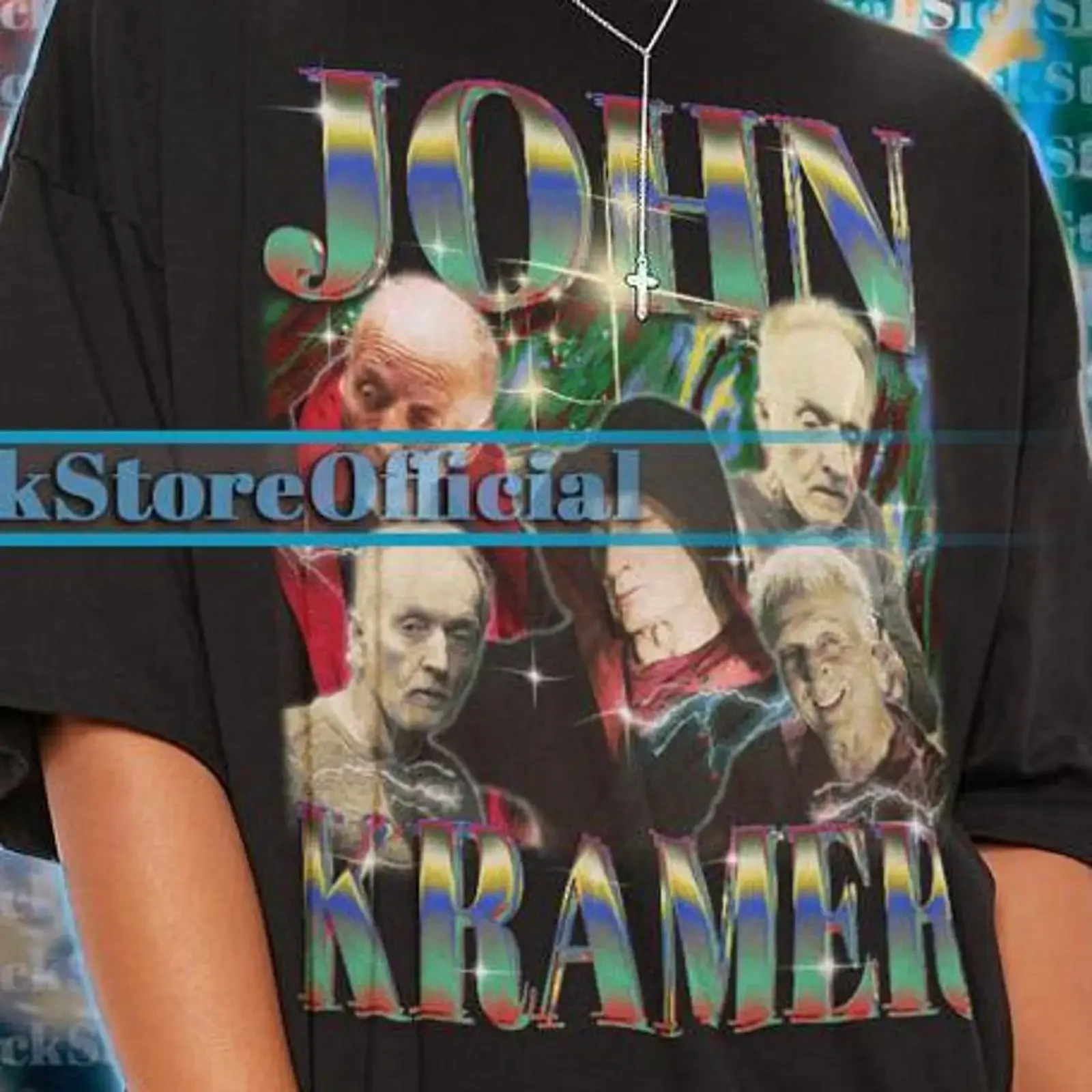 JOHN KRAMER T Shirt Fan Retro 90s Sweater Merch saf vintage Washed Soft designer clothes Unisex fashion Stylish Slightly