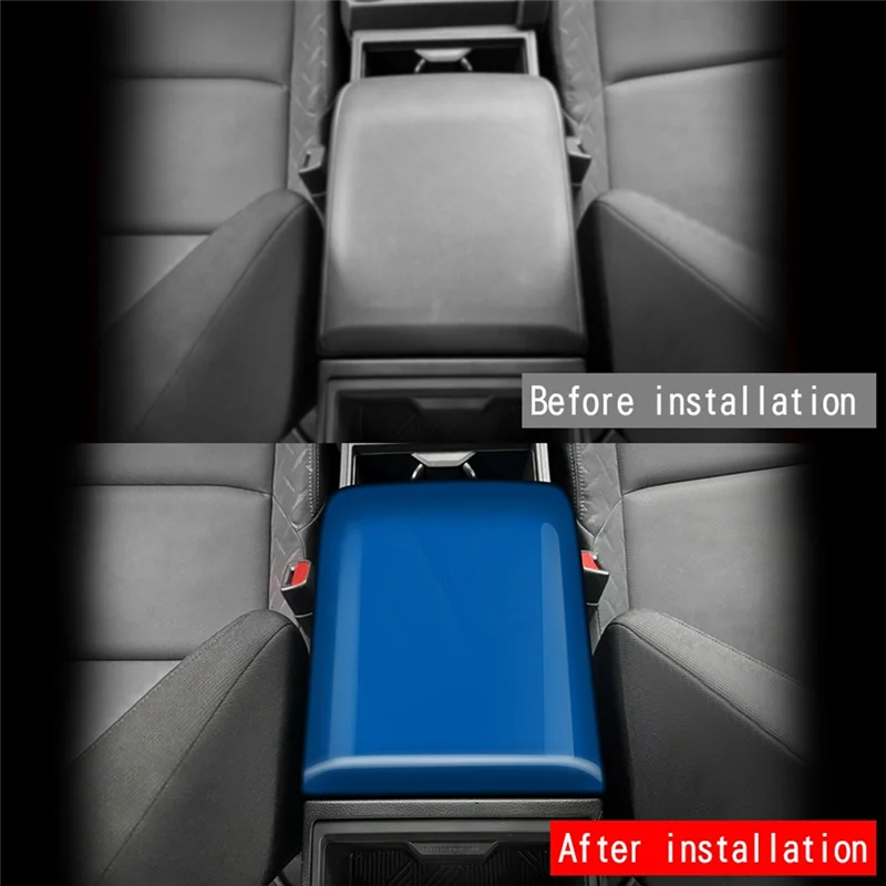 

A03Q-крышка подлокотника центральной консоли автомобиля для Toyota TACOMA 2024, защитный чехол для ящика для хранения