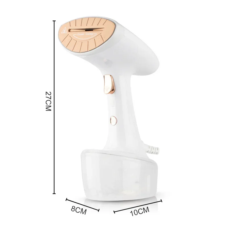 

Mini Handheld Foldable Garment Steamer Electric Iron Small Home Dry Wet Use Ironing Machine with Steam Brush for Clothes