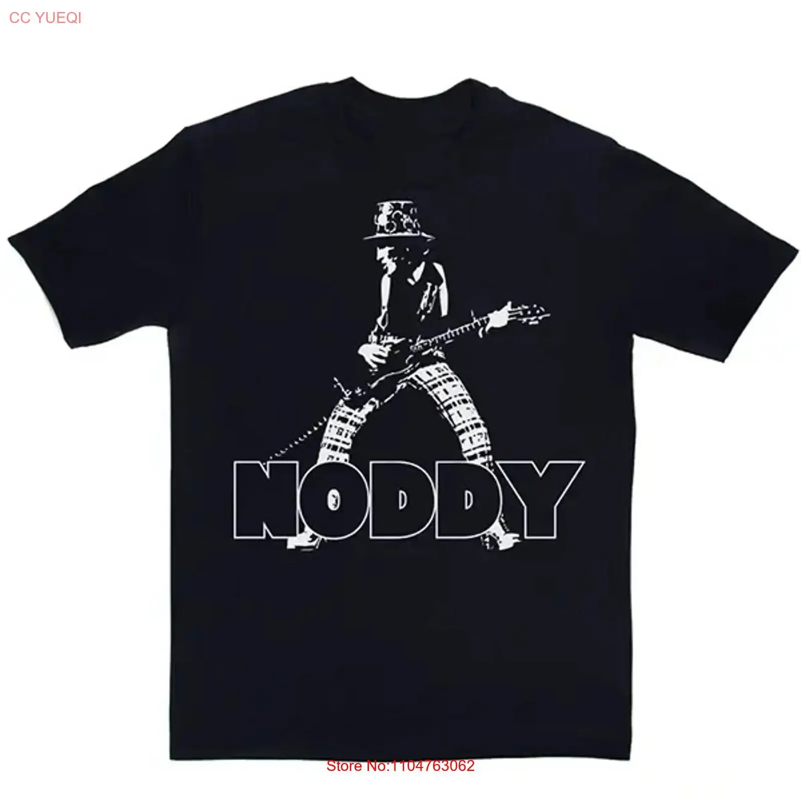 Vintage Noddy Holder Slade Men T shirt  Black All Sizes vintage Washed fashion homme designer clothes Stretched Breathable