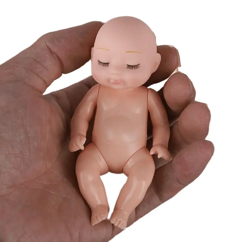 8 stuks herboren babypoppen 4 inch babymodel speelgoed miniatuur pop accessoire snelle verzending verjaardagscadeau voor meisjeskinderen