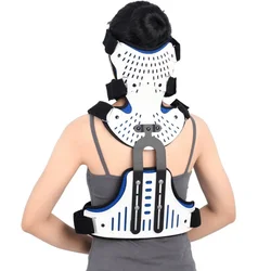 Adjustable Thoracolumbar Orthosis Posture Corrector U-shape Rehabilitation Lumbar Shoulder Spine High Position Protection Straps