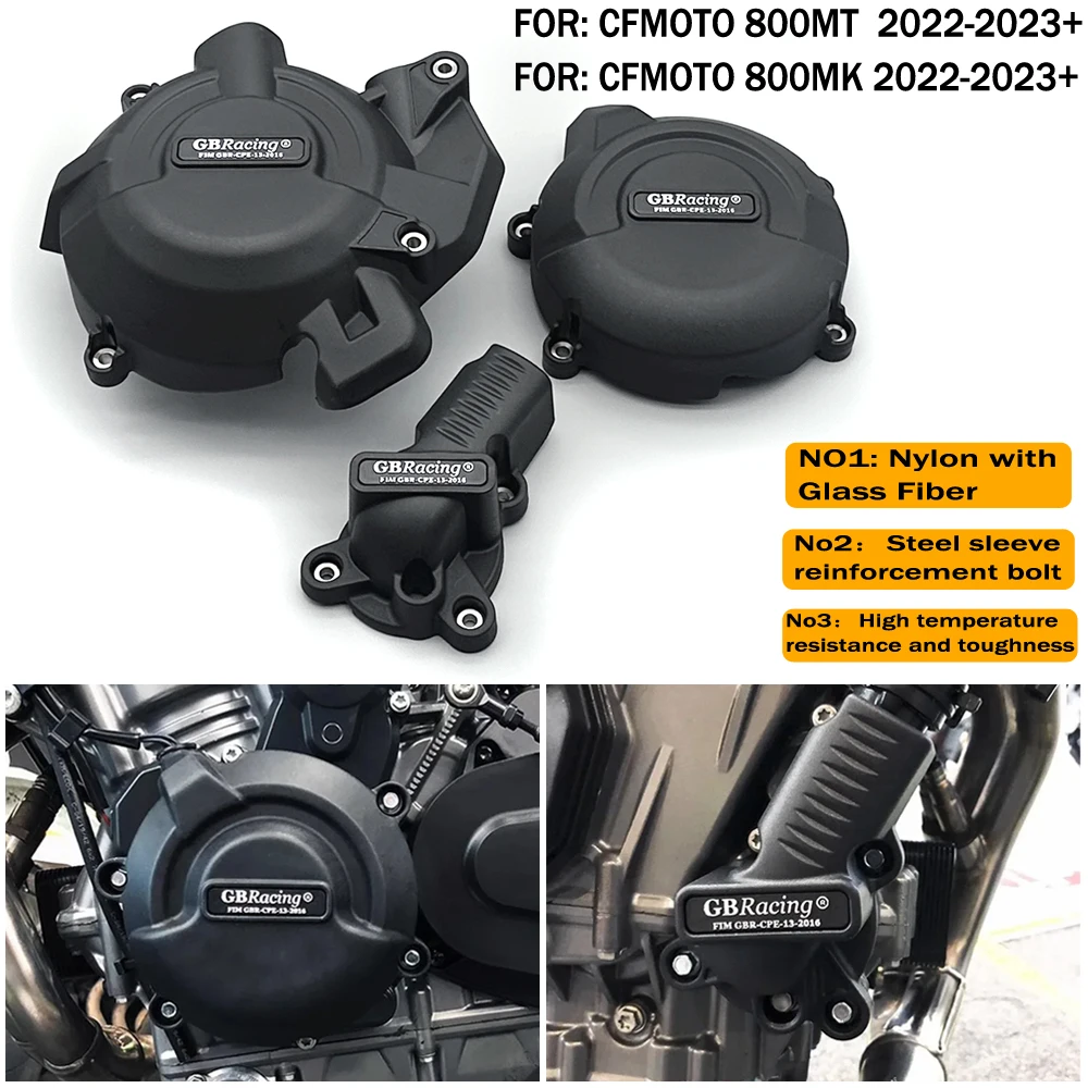

800MT Motorcycles Engine cover Protection case For CFMOTO 800MK CF MOTO 800MT 800 MT 800mt 2022 2023 Engine Covers Protectors