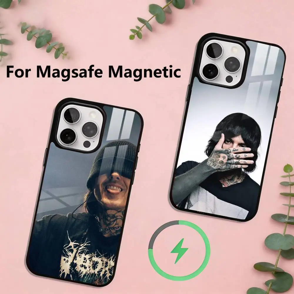 

Bring Me The H-Horizons BMTH Phone Case For iPhone17,16,15,14,13,12,11 Plus,Pro Magnetic with Magsafe Wireless Charging
