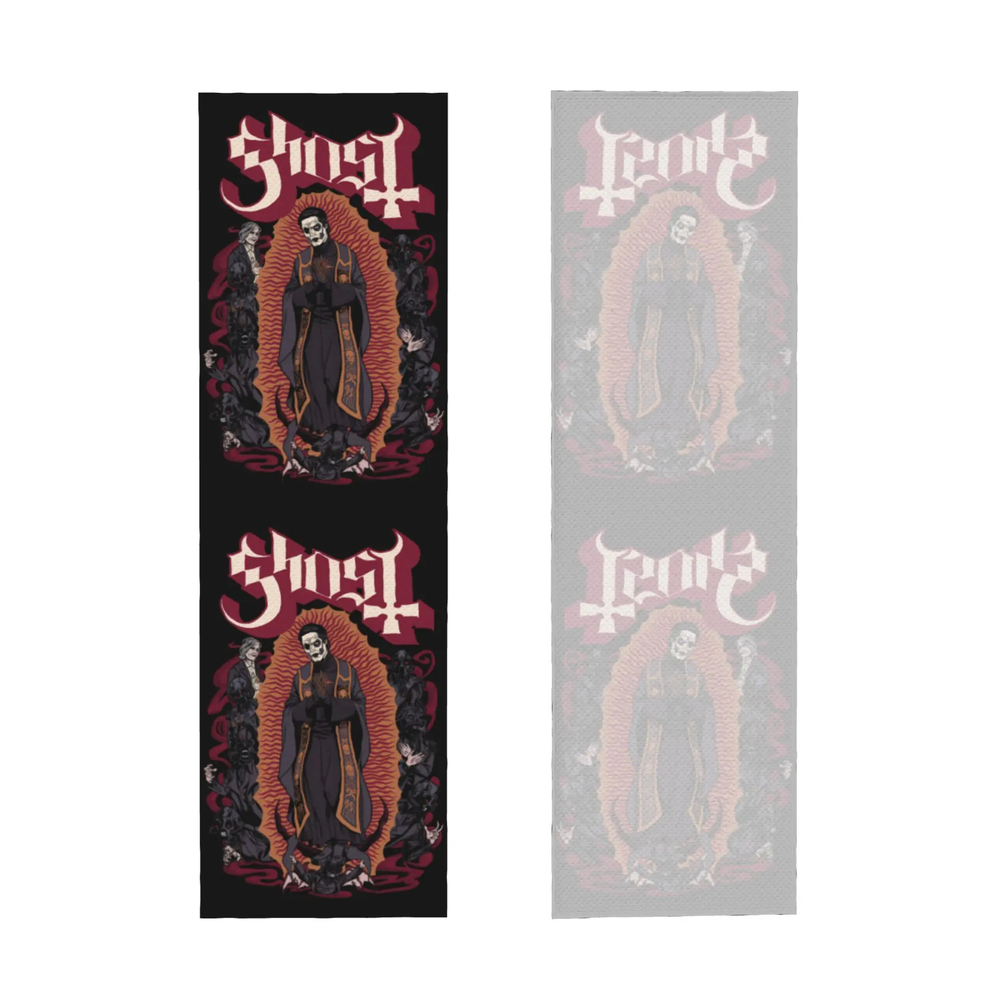 Ghost Heavy Metal Rock Band Cold Exercise Towel   Super Soft Breathable Instant Cooling Towel Yor Gym Towels