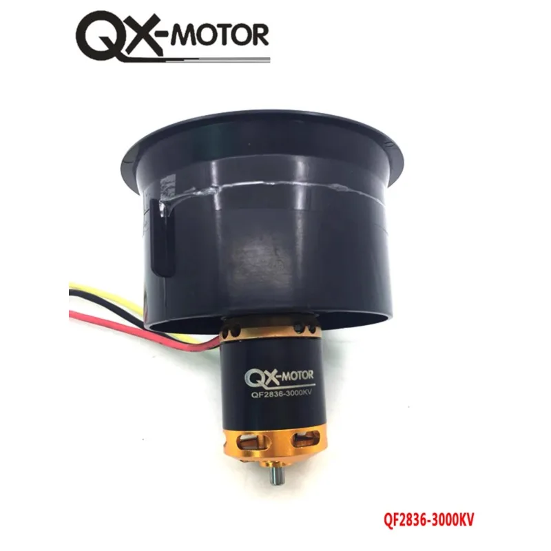 

Qunxi 64mm bypass motor High speed external rotor brushless motor bypass QF2836-3000kv bypass set