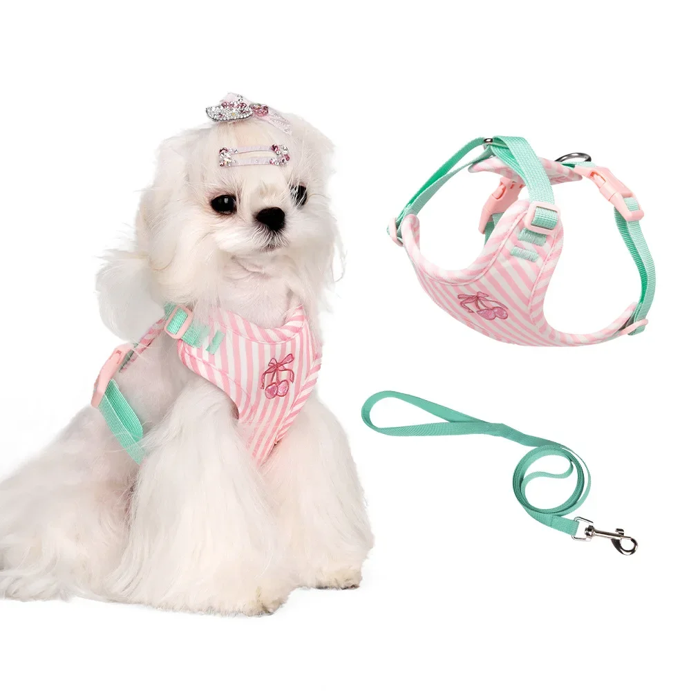 

Pet harness adjustable dog harness Vests for dogs harness vest walking lead for pets
