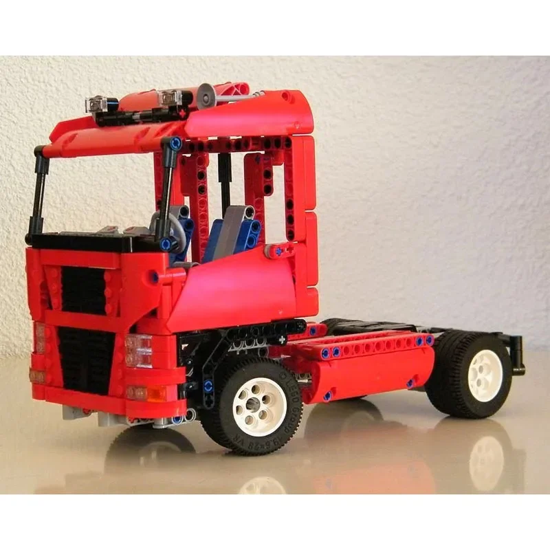 MOC-199750 Nouvelle Scène Mobile Camion Remorque Nuit De Construction Modèle • 2148 Pièces Garçon Enfants Anniversaire décennie s De Construction Jouet Cadeaux