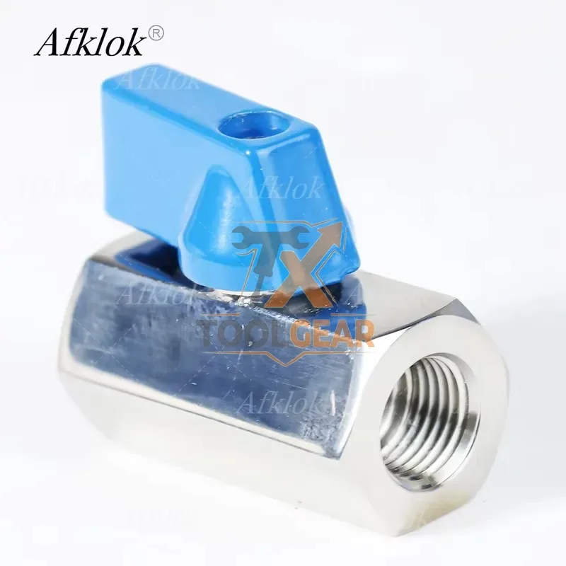 2026hotsale* SS304 Control Valve NPT BSP Thread End Shut-off Valve Good Quality PN63 for Water and Oil Instrument Mini Ball