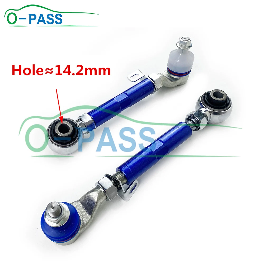 OPASS Rear Adjustable Camber Control arm For Acura MDX II YD2 ZDX I MK1 YB1 & Honda Pilot II YF3 YF4 YF 52390-STX-A01 1 Pair