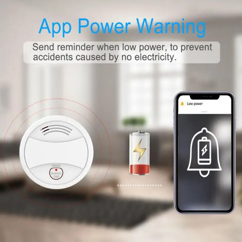 Уведомление в реальном времени, граффити, сигнализация, система безопасности, детекторы дыма, удобный детектор, надежная сигнализация обнаружения дыма, полезная