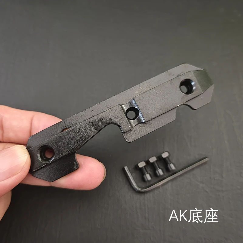 Tactical AK47 Steel Dovetail Side Plate Milled Stamped Receivers Accepts AK Side Rail Scope Mount Ruger 10/22 Hunting Base