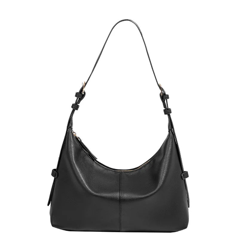 

NEW Retro PU Tote Bag Solid Color PU Leather Large Capacity Handbag Large Capacity Tote Bag Underarm Packs Outdoor