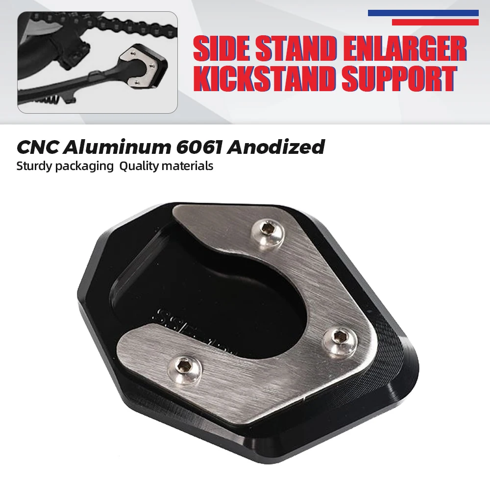 

For CFMOTO 700CLX 700 CLX 700CL-X CLX700 Sport 2020 2021 800MT N39° 2022 2023 Motorcycle Kickstand Foot Enlarger Side Stand Pad