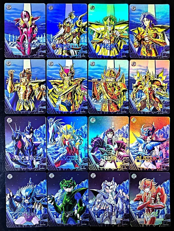 KAYOU 91PCS/1 Box Saint Seiya Cards Full Set Latest Genuine Original Anime Characters Collectibles Gift Children\'s Toys