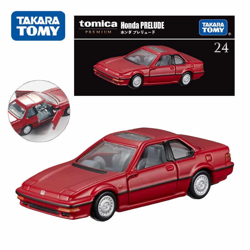 TOMY HONDA Prelude JDM Alloy Car Diecasts & Toy Vehicles Car Model Miniature Scale Model Car For Children