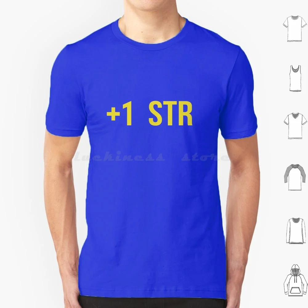 1 Strength T Shirt 6xl Cotton Cool Tee 3 4 Vegas 76 Deathclaw Wastleand Gaming Brotherhood Steel Gamer Boy Tec Corporation
