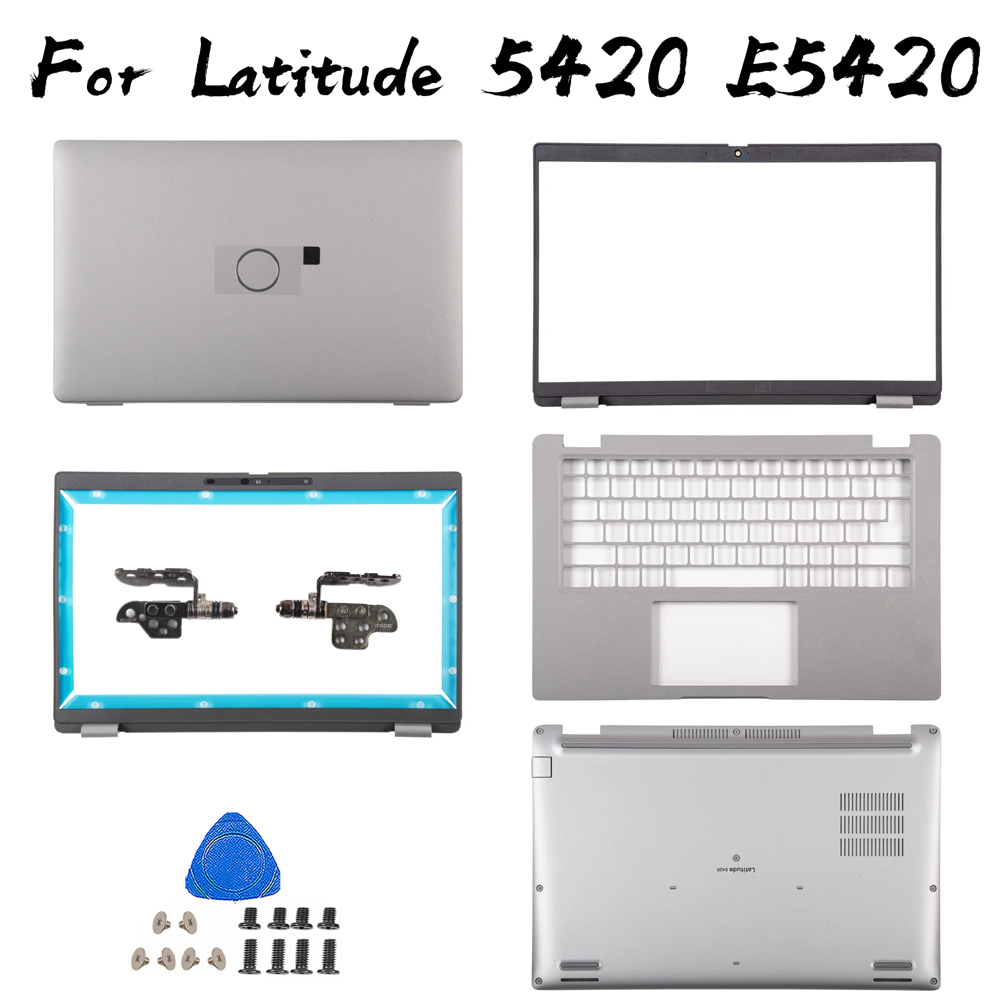 

Чехол для ноутбука Latitude 5420 E5420, задняя крышка ЖК-дисплея, передняя панель, упор для рук, нижняя модель P137G 0DW98X 03FFJ7 0WXKXK A20696 063DTN