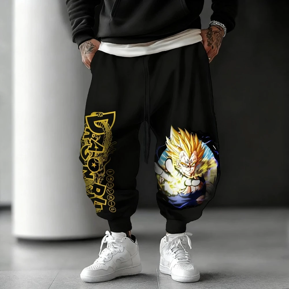 Dragon Ball Vegeta-mallas deportivas para hombre y mujer, pantalones Harajuku de alta calidad para compras, correr, Fitness y trotar, otoño e invierno