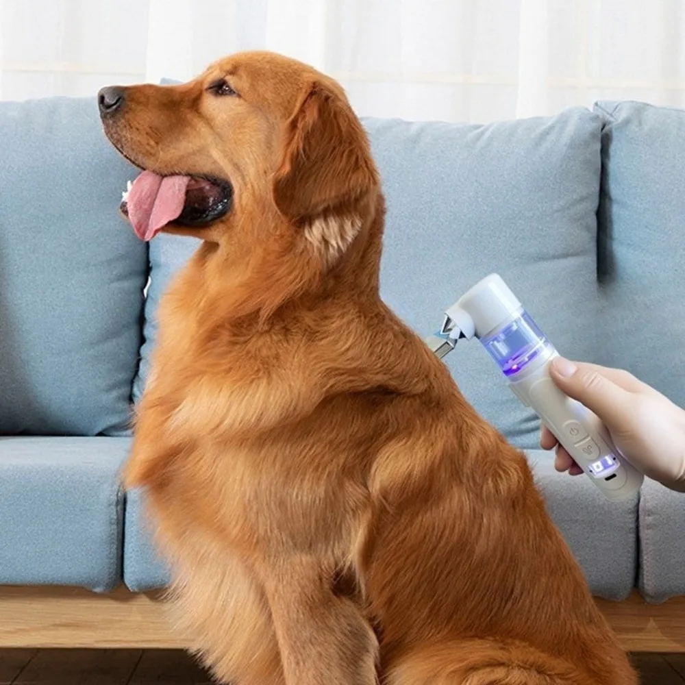 

2-In-1 Dog Hair Clippers USB Rechargeable Professional Pet Grooming Clipper Self Cleaning Low Noise Electric Pet Clipper
