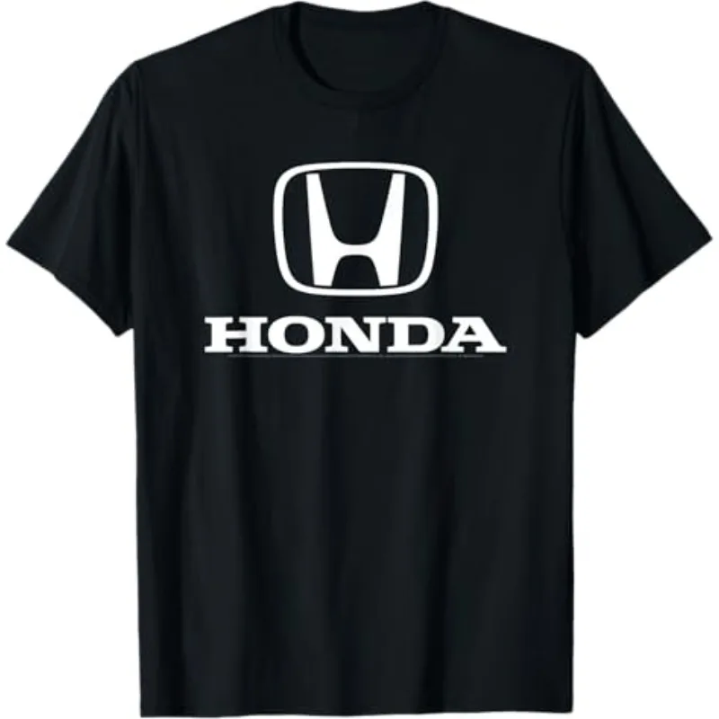 

Мужские и женские футболки Honda, рубашки для гонок на мотоцикле, культурные рубашки, новые летние рубашки для езды по бездорожью, стандартный логотип, повседневные с короткими рукавами