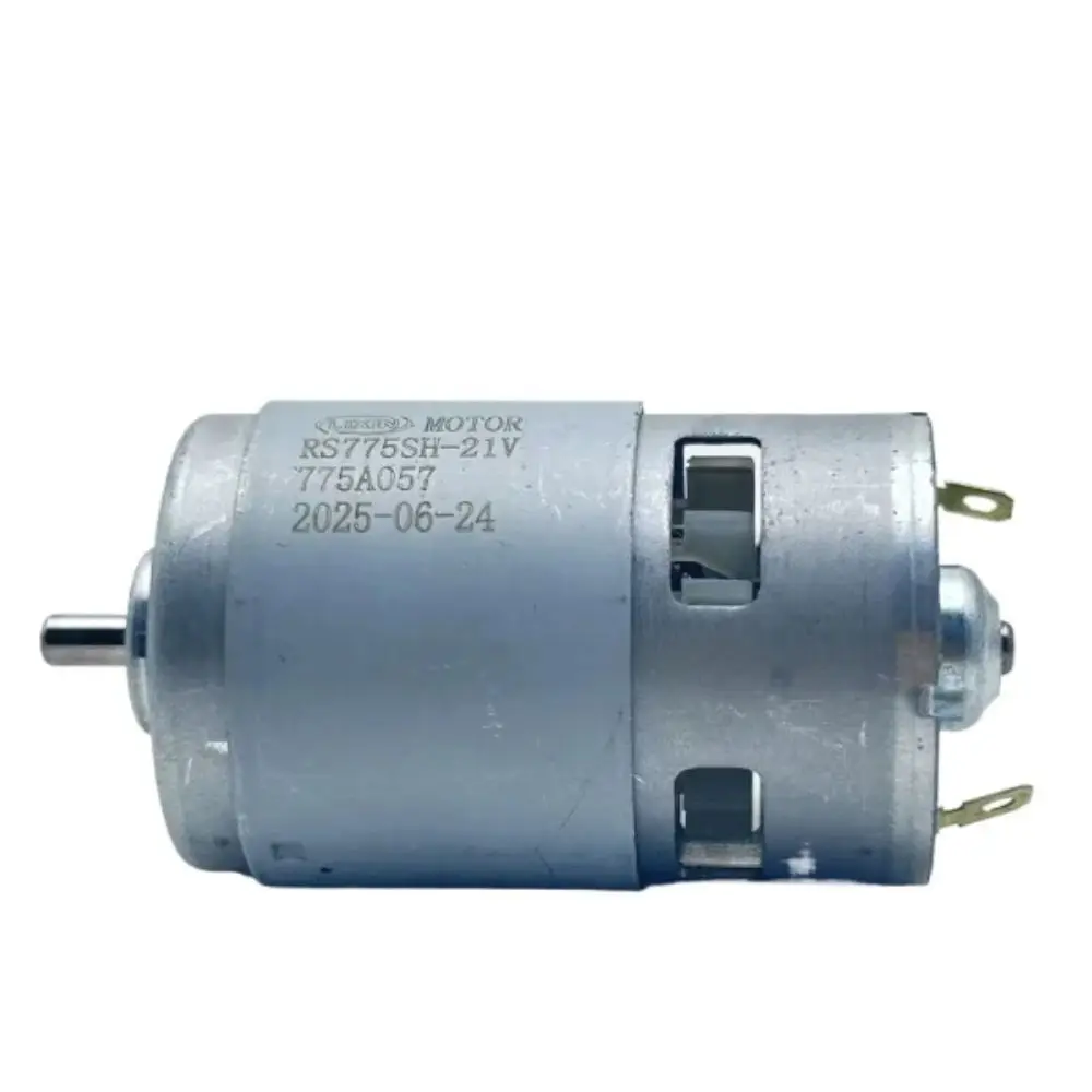 High Speed Brush Motor Small High Power Micro Electric Motor Front Ball Bearing Double Axis Silent Motor Screwdriver Drill